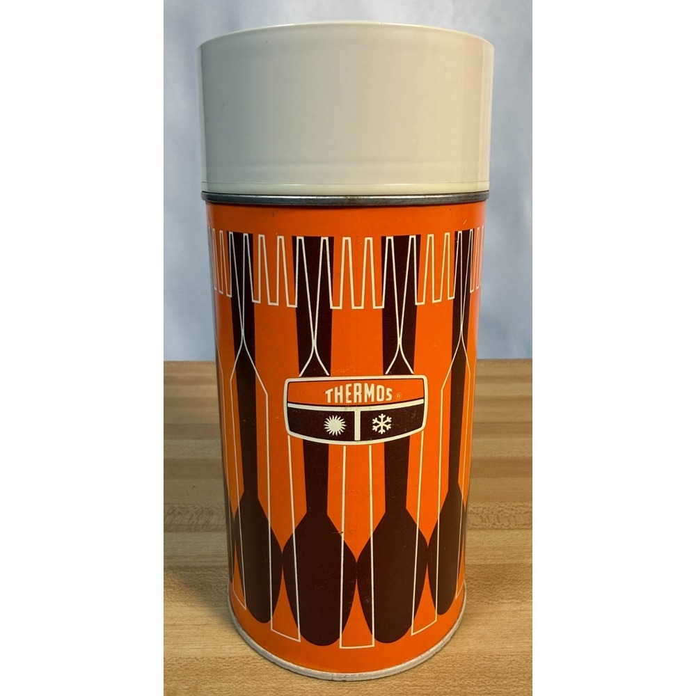 1971 King-Seeley Thermos Co. Bottle No. 7263 Wide Mouth/Insulated/Vintage